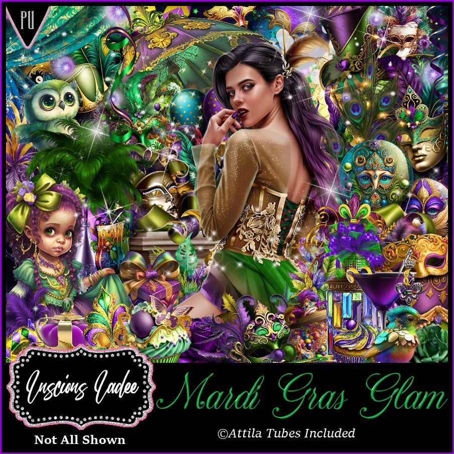 Mardi Gras Glam - Click Image to Close